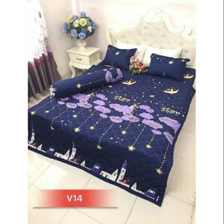 Bộ chăn ga gối poly