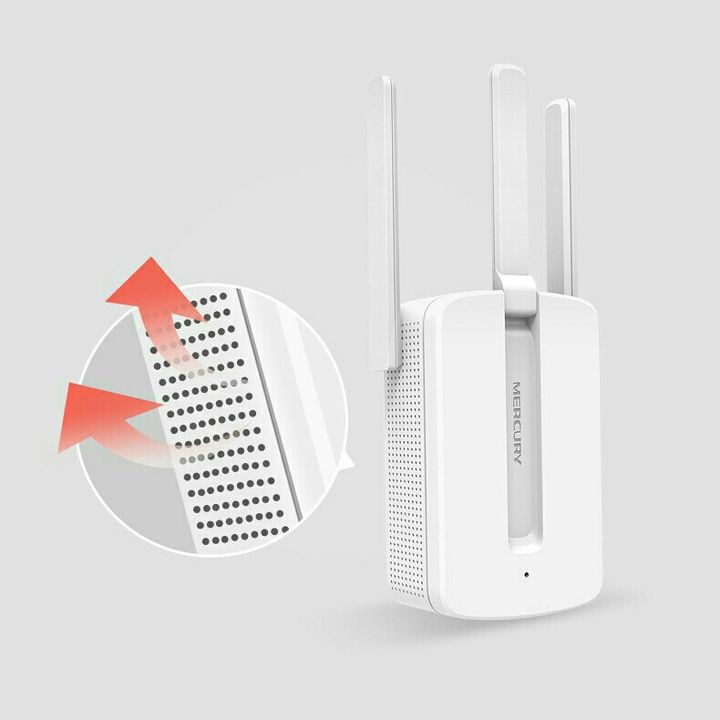 Bộ Kích Sóng WiFi 3 Râu Mercusys Tốc Đô Cực Mạnh - Xuyên Tường (Bảo hành 24 tháng) | BigBuy360 - bigbuy360.vn