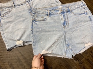 Quần short đùi jean