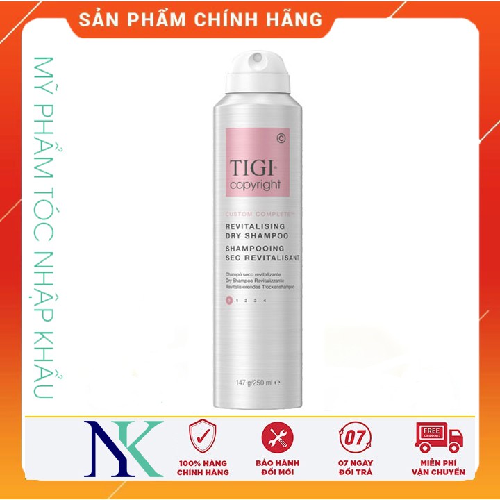 DẦU GỘI KHÔ TIGI COPYRIGHT REVITALISING DRY 250ML