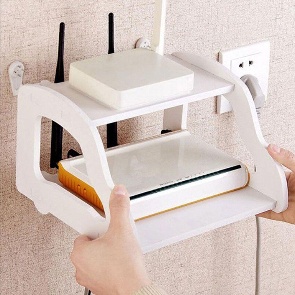 Kệ Gắn Tường Không Cần Đục Lỗ Dùng Để Đựng Bộ Định Tuyến TV