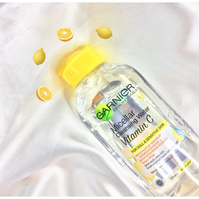 Garnier Nước tẩy trang Micellar Cleansing Water Vitamin C