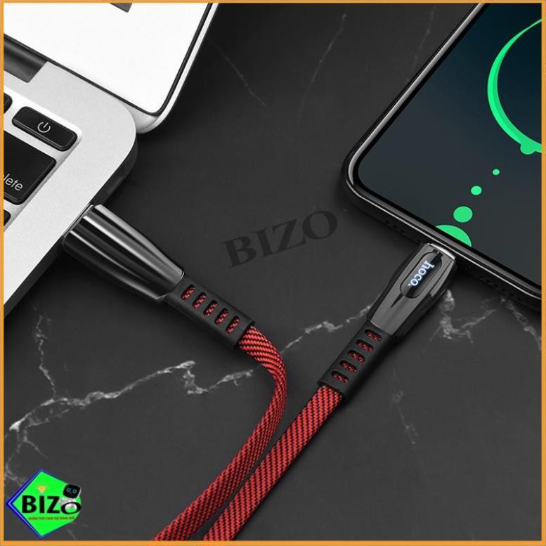 Cáp sạc nhanh Hoco U70 dùng cho iphone, samsung, USB Type C dài 1.2m - Chính Hãng