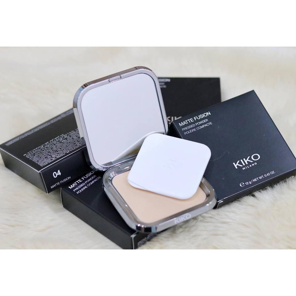 Phấn phủ KIKO Matte fusion