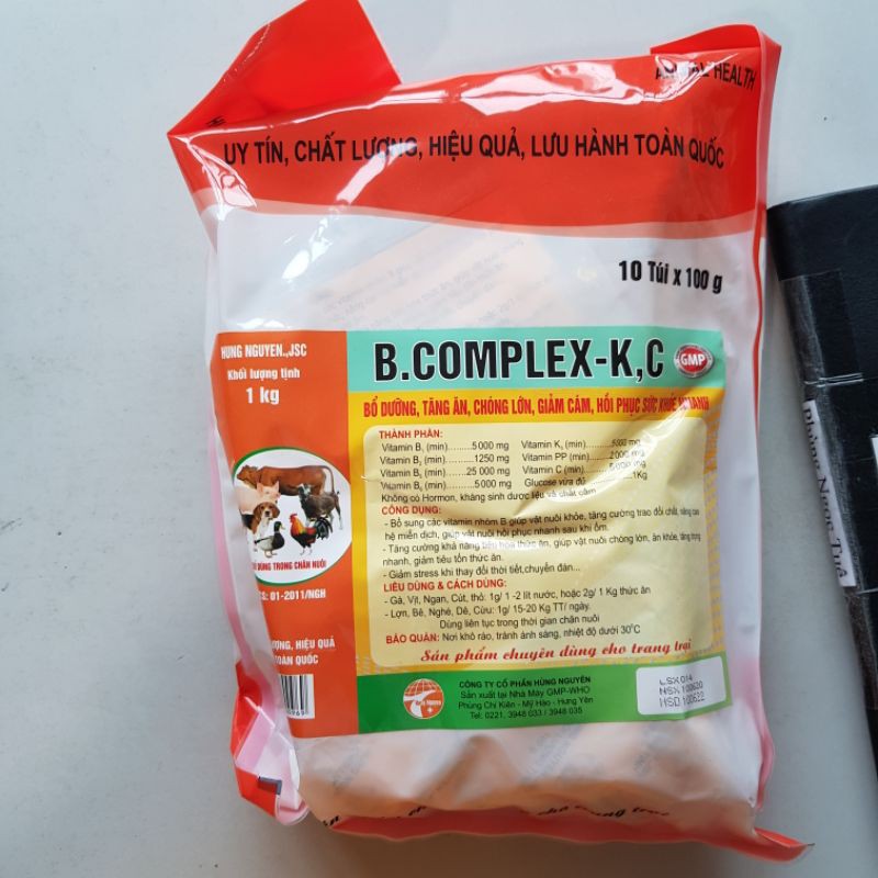 1 kg bcomplex dạng cốm hòa tan nhanh