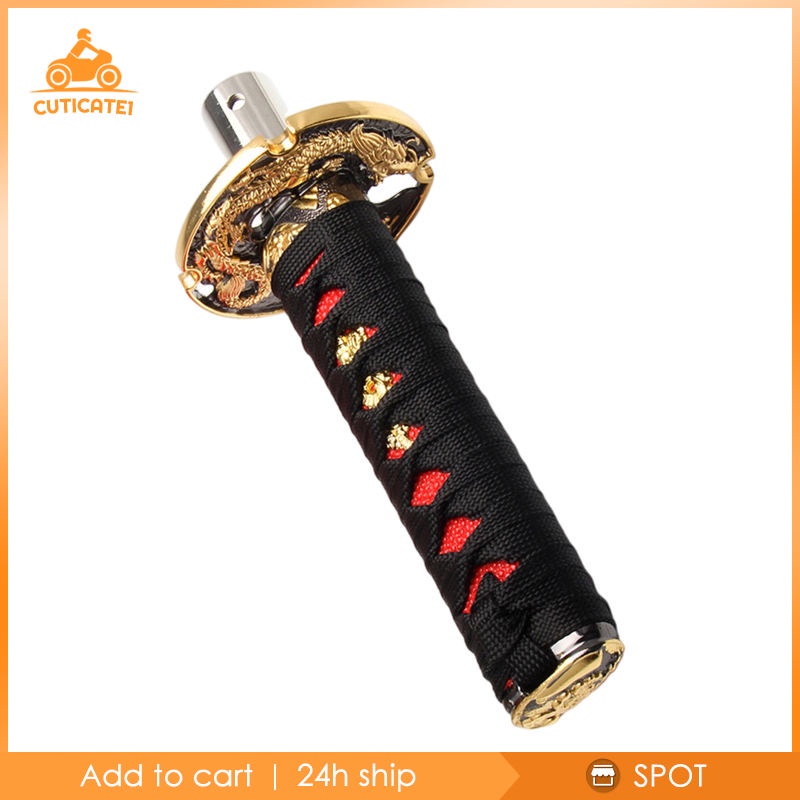 Núm gạt cần số phong cách samurai cho xe ô tô độc đáo