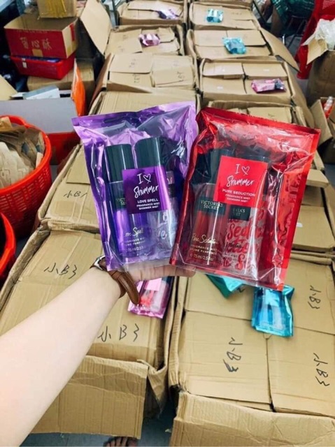 Set 2 Xịt Body Mist Victoria's Secret | BigBuy360 - bigbuy360.vn