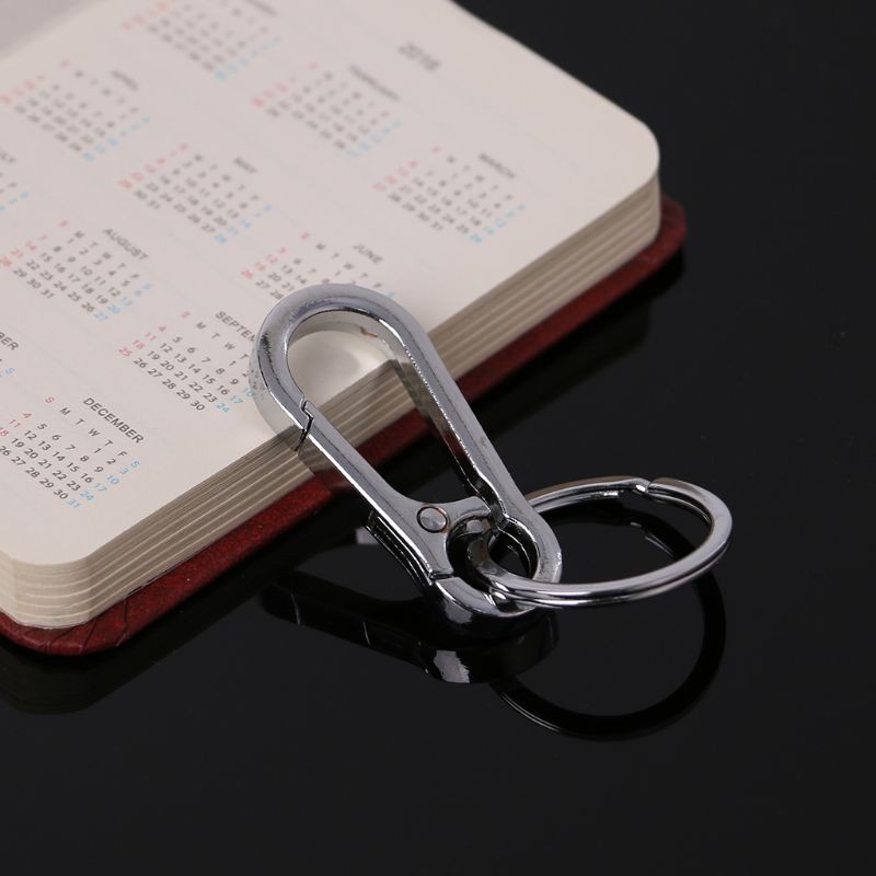 Móc carabiner treo chìa khóa/ thắt lưng chất liệu thép không gỉ hình quả bầu