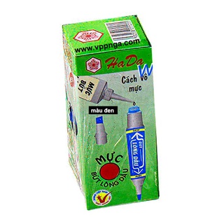 [MUA SỈ GIẢM 10%] Mực bút lông dầu HADA (Xanh, Đỏ, Đen) (1 chai)