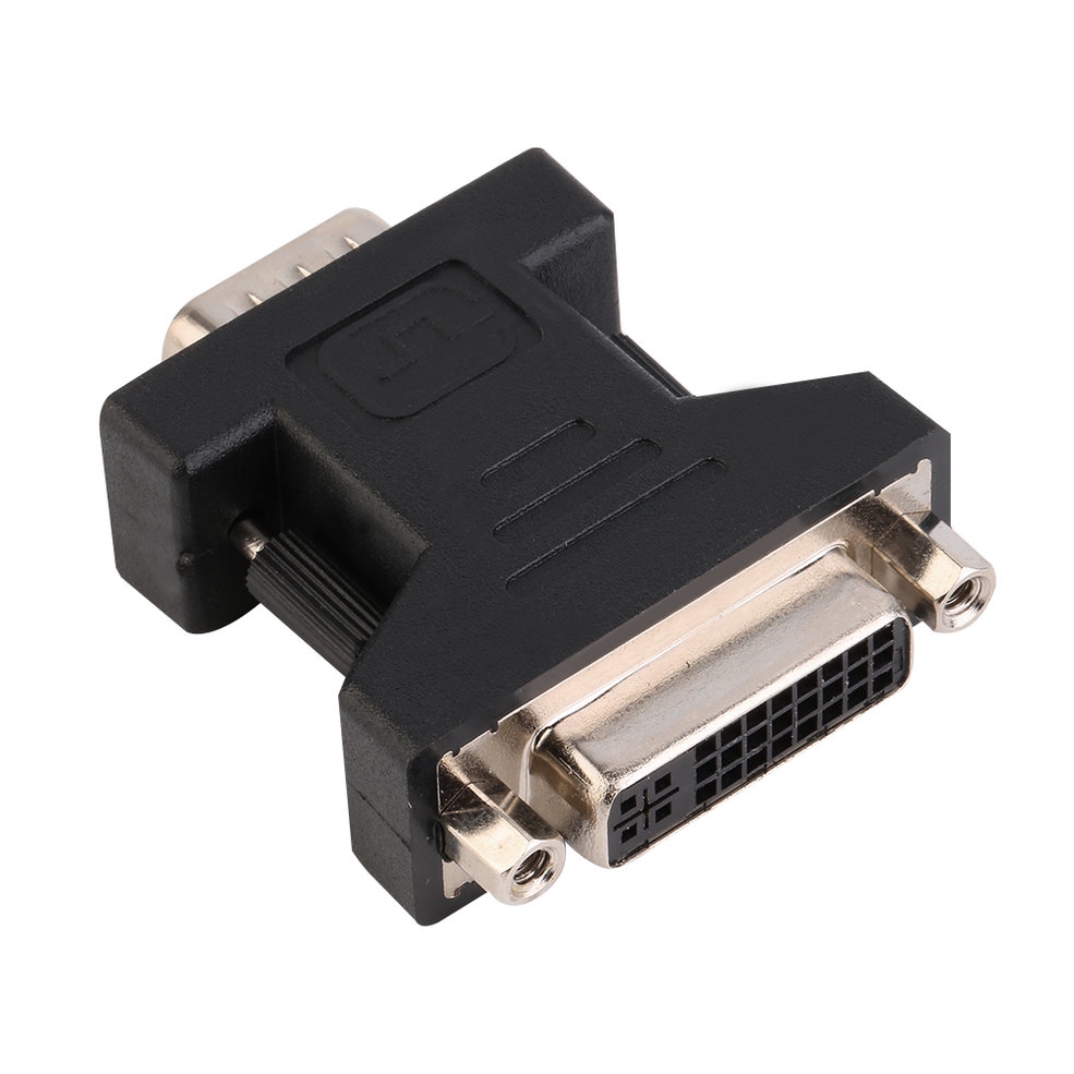 ☆MMY •ェ•)DVI(24+5) Dual Link Female to VGA 15 Male Monitor Adapter Converter For HDTV