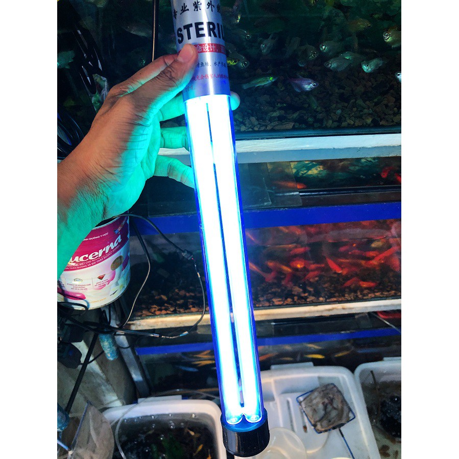 ĐÈN UV 30W CUH LAMP DIỆT KHUẨN NGĂN RÊU CHO HỒ CÁ DÀI 45CM