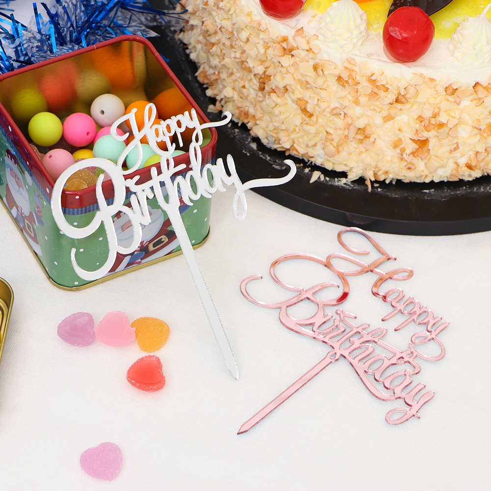 Phụ kiện cắm trang trí bánh dễ thương cho bé