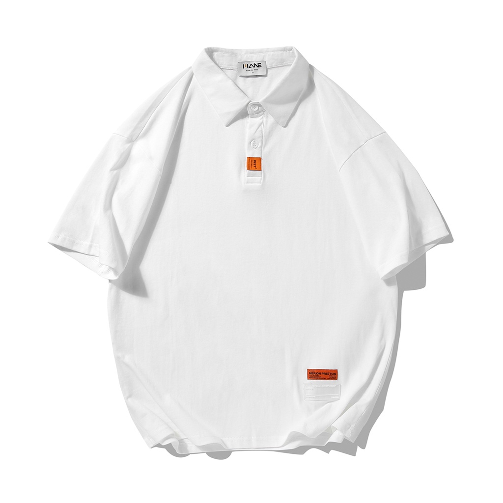 Áo Thun Polo Ngắn Tay Dáng Rộng Phong Cách Mới Đơn Giản Thời Trang Mùa Hè Cho Nam