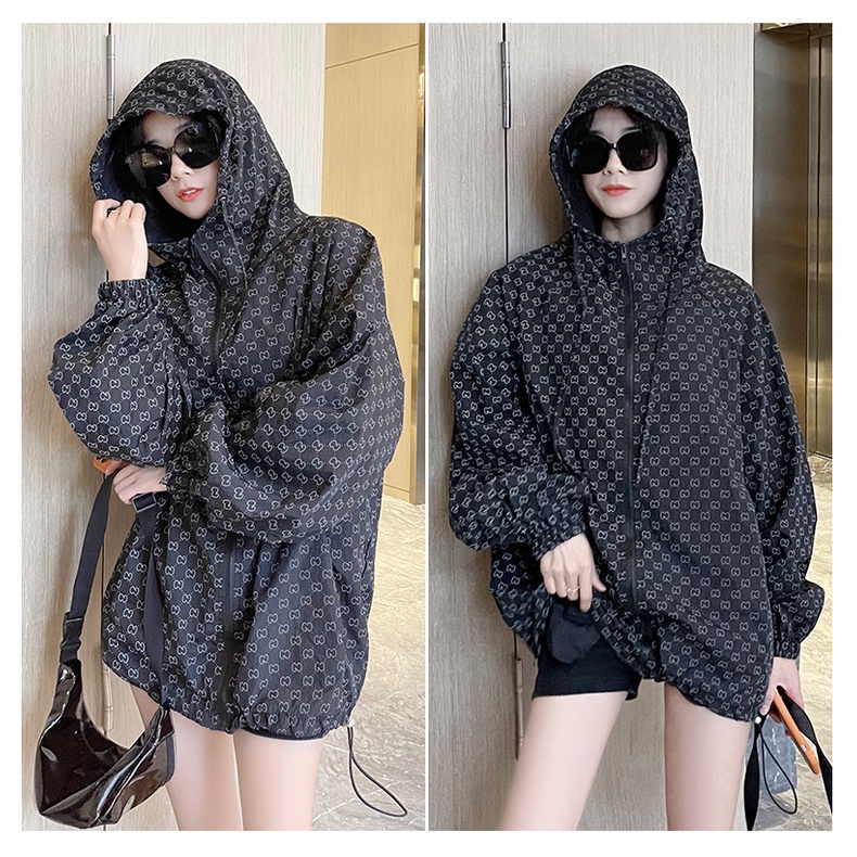 Áo Khoác Dù Gucci In 3D Unisex Form Rộng Đủ Size Siêu Đẹp