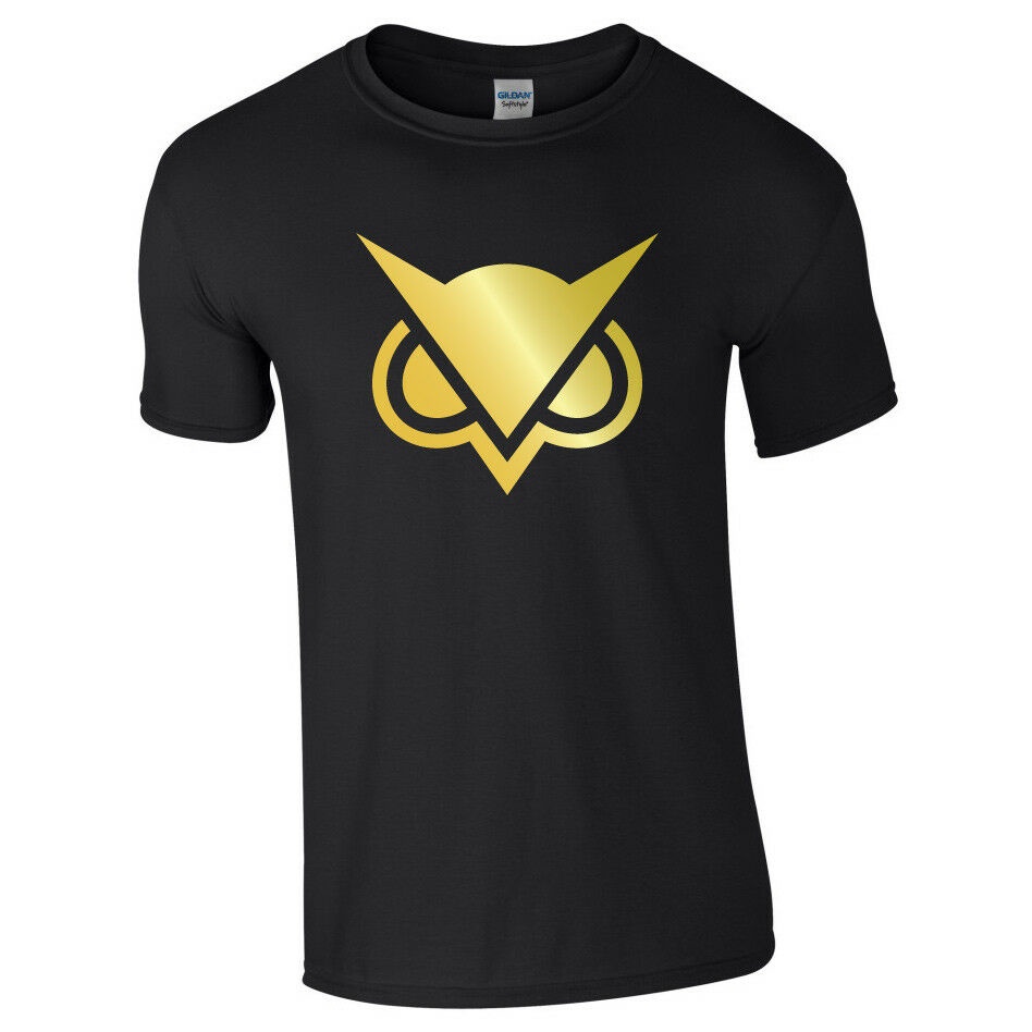 Tùy Chỉnh Nam Áo Thun Vanoss Vg Owl Gaming Gamer Youtuber Fan Clan Cổ Tròn Cotton Tee Dành Cho Nam