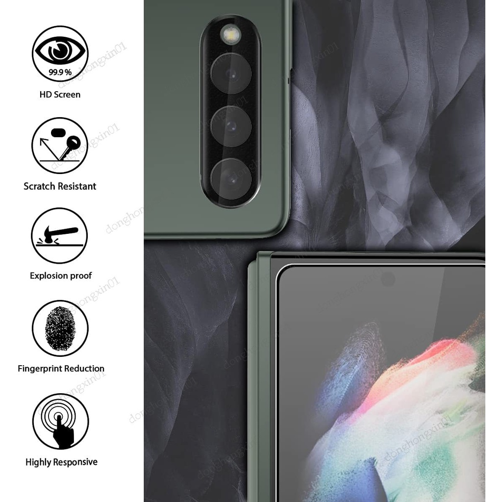 Kính Cường Lực Bảo Vệ Màn Hình Máy Ảnh Cho Samsung Galaxy Fold 4 5G 4 Fold3 Fold4