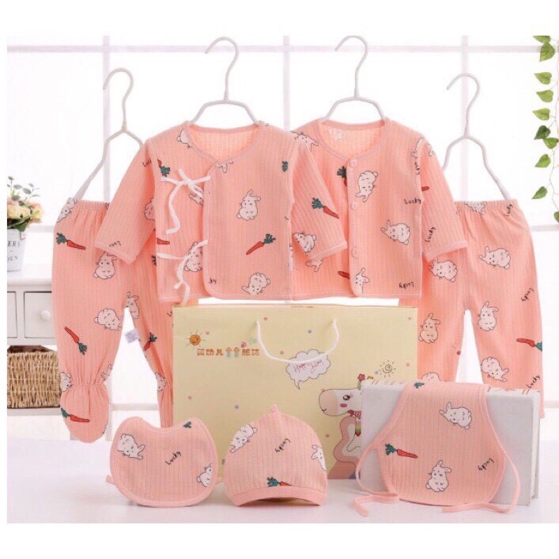 Combo set đồ quần áo quà tặng cho bé sơ sinh