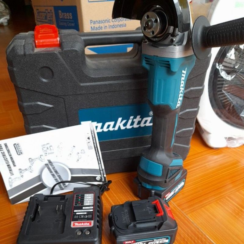 Máy mài góc pin 199v 10cell 6Ah Makita DGA404 không chổi than