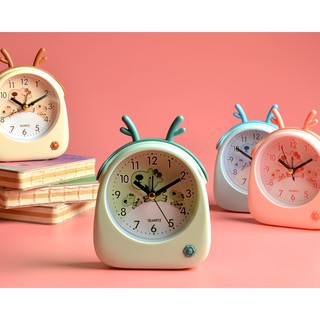 Đồng Hồ Báo Thức Để Bàn Hình Dáng Hoạt Hình Con Vật Siêu Yêu