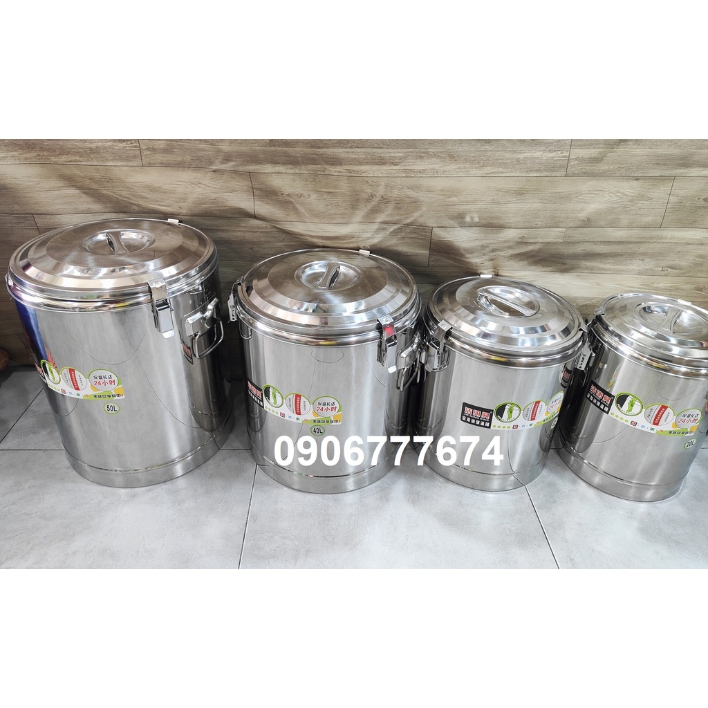 BÌNH Ủ CHÁO / Ủ ĐÁ CÁCH NHIỆT KHÔNG VÒI ĐỦ SIZE