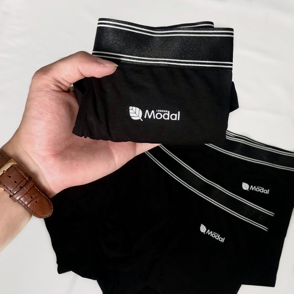 Quần boxers &amp; trunks nam, quần lót nam MODAL cao cấp dệt sợi tự nhiên kháng khuẩn, khử mùi, thoáng khí - Phê Tất