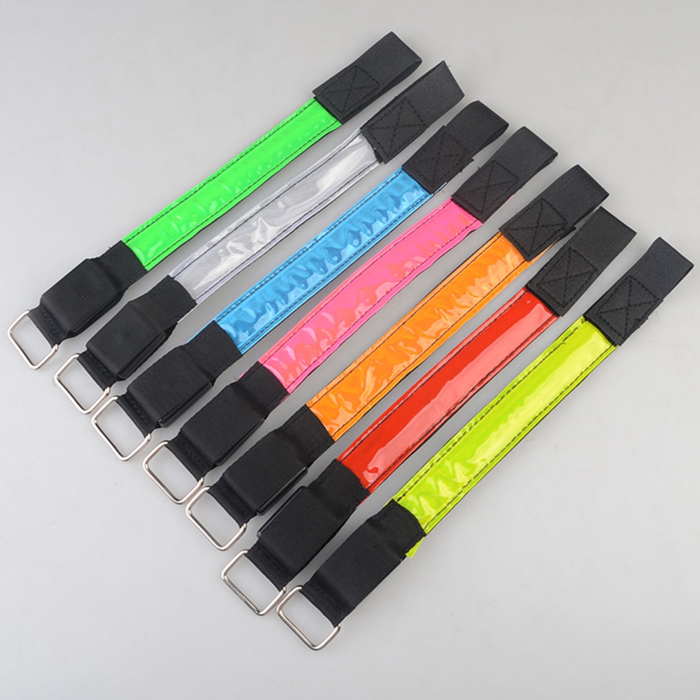 Arm Band Reflective Rechargeable Running LED Armband Adjustable Night Safety Luminous Band