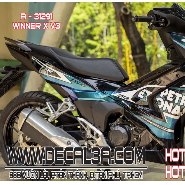 Tem trùm WINNER X V3 PETRONAS