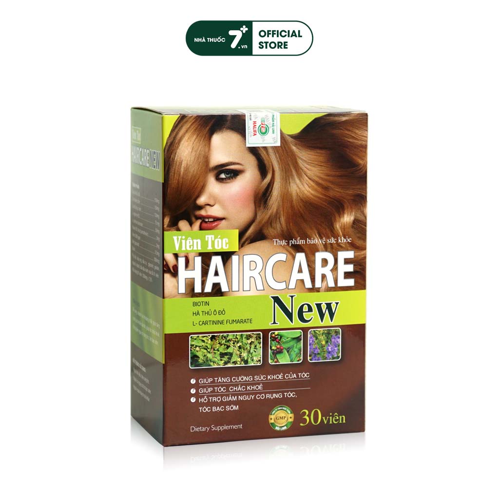 Viên uống hỗ trợ mọc tóc, ngăn rụng tóc, bạc tóc Hà Thủ Ô, Biotin Hair care new