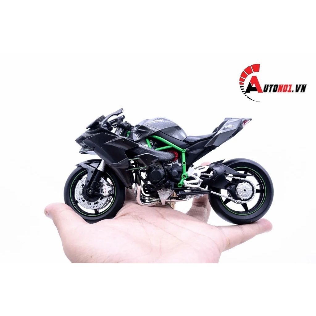 MÔ HÌNH KAWASAKI NINJA H2R 1:12 AOSHIMA 2687