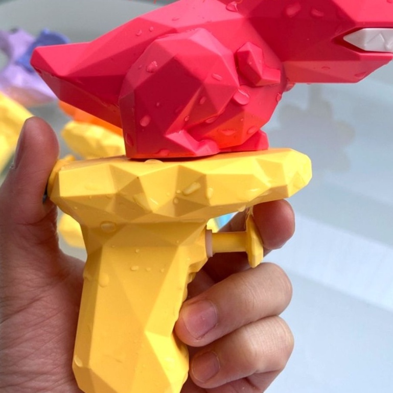 Súng nước đồ chơi cho bé súng bắn nước mini cho trẻ hình dạng khủng long màu sắc dễ thương DCVD03-SUNGKL