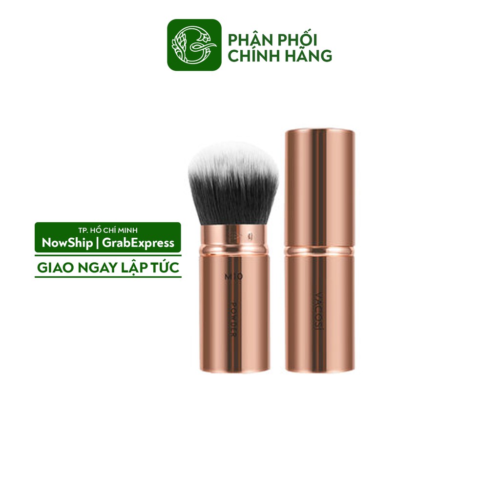 Cọ trang điểm Vacosi Powder Brush #M10.Cọ phấn phủ/má hồng có nắp