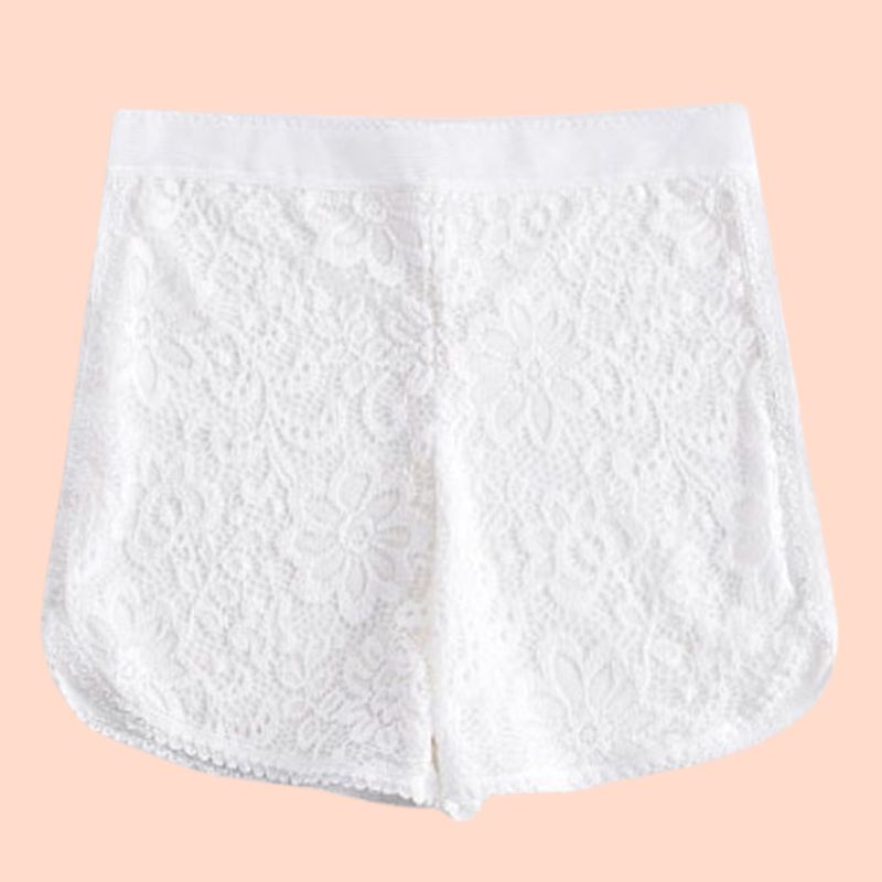 Quần Mặc Váy Ren Cạp Vừa Nâng Mông  AN019