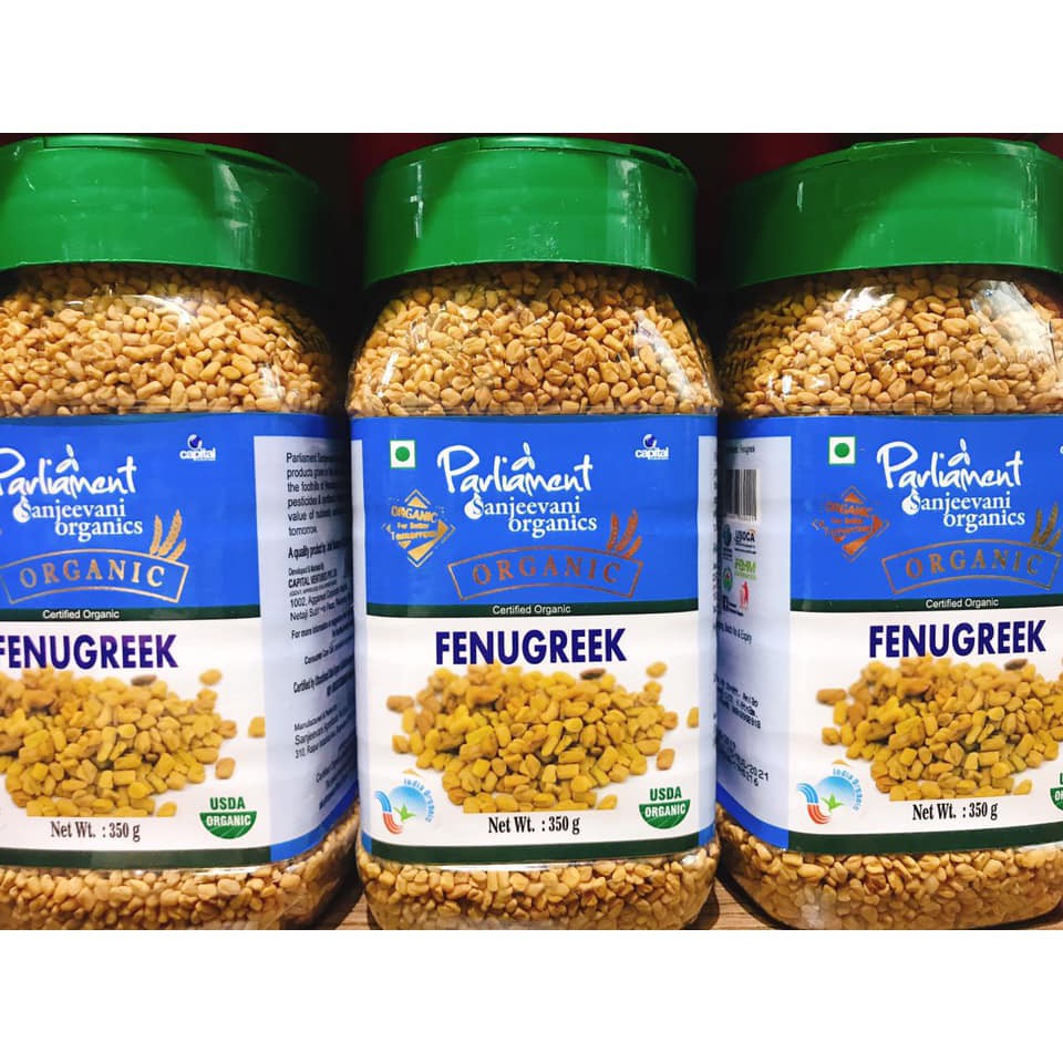 [Date 5.2023] Hạt Methi Hữu Cơ Parliament 350g