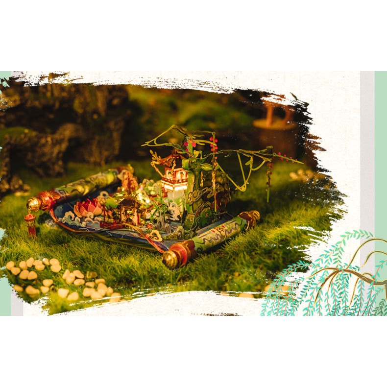 Mô hình lắp ghép kim loại 3d  Lộc Nguyên Tiên Cảnh