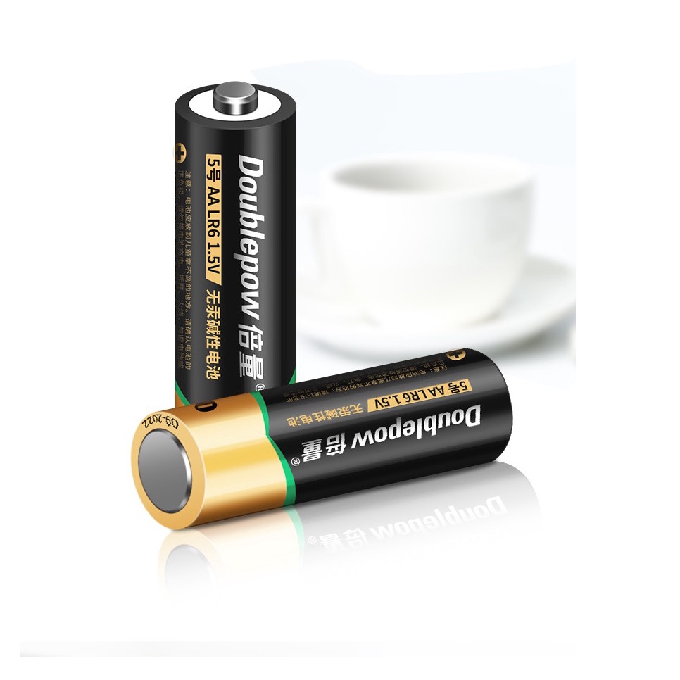 [Hộp Đen] Hộp 20 Viên Pin Tiểu AA (2A) Doublepow 1800mAh Alkaline Battery Không Sạc 1.5V Cam Kết Dung Lượng Thật DP2A