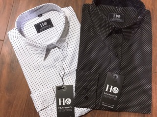 Áo Sơ Mi chấm bi Nam kiểu dáng công sở