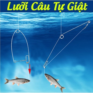 Lưỡi câu cá tự giật khi cá cắn câu cao cấp