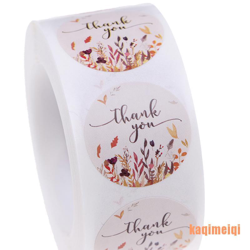 Cuộn 500 Miếng Dán Chữ Thank You Trang Trí
