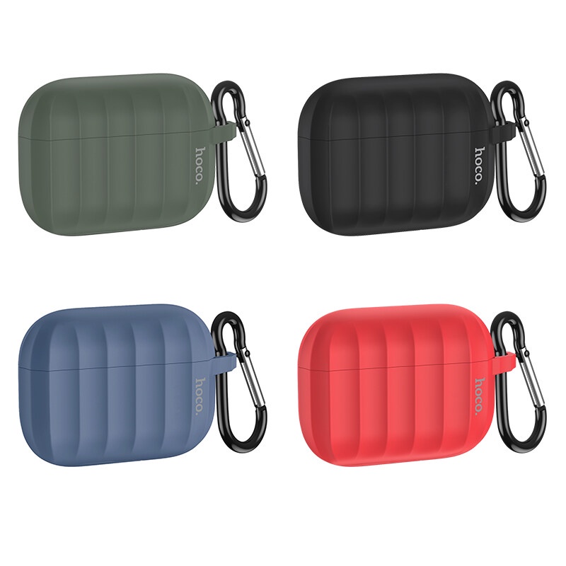 Vỏ bảo vệ hộp sạc tai nghe HOCO. WB22 bằng silicone chất lượng cao thích hợp cho airpod 3 APs3 dòng Glory