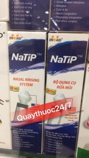 DỤNG CỤ RỬA MŨI NATIP CHO BÉ