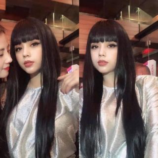 Mái ngố tóc thật