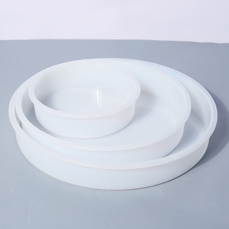 Khuôn Nhựa Epoxy Hình Tròn / Pha Lê Làm Trang Sức Để Bàn Trang Trí Nội Thất DIY