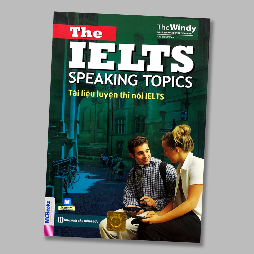 Sách - The IELTS Speaking Topics - Tài liệu luyện thi nói IELTS Tặng Kèm Bookmark