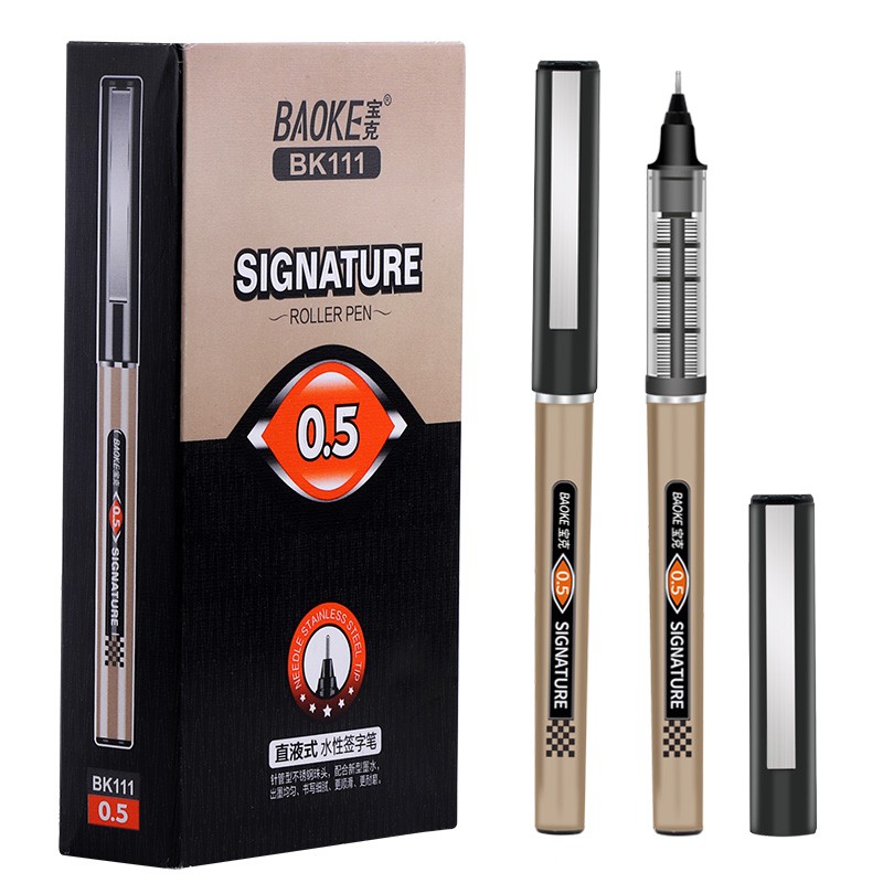 Bút Gel Baoke 0.5 - BK111 - Signature hiện đại