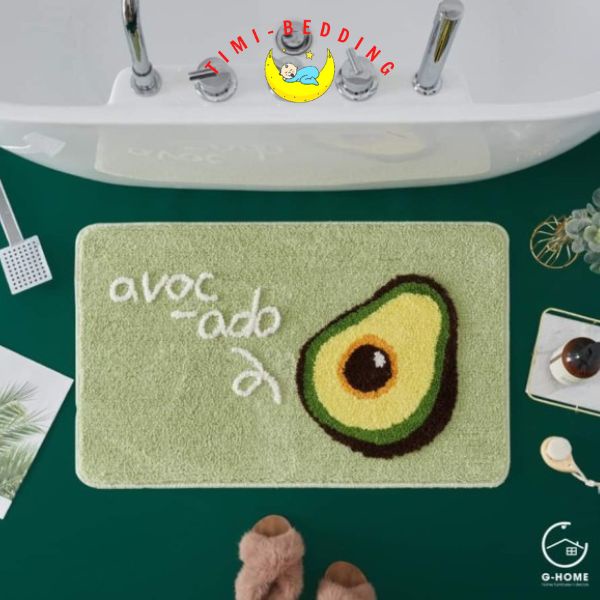 Thảm lau chân 3d hình con vật – Thảm chùi chân hình thú chống trượt, thấm nước – Timibedding