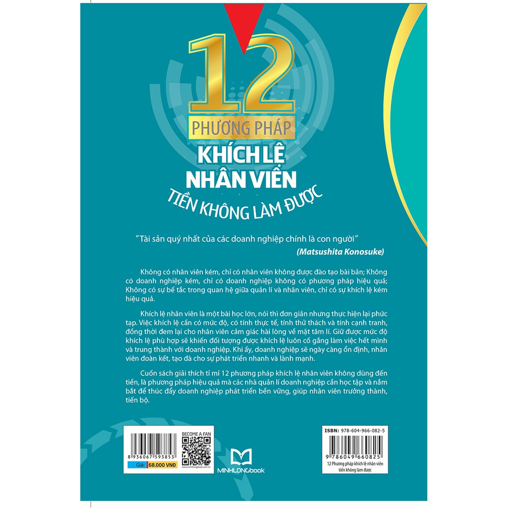 Sách: 12 Phương Pháp Khích Lệ Nhân Viên Tiền Không Làm Được