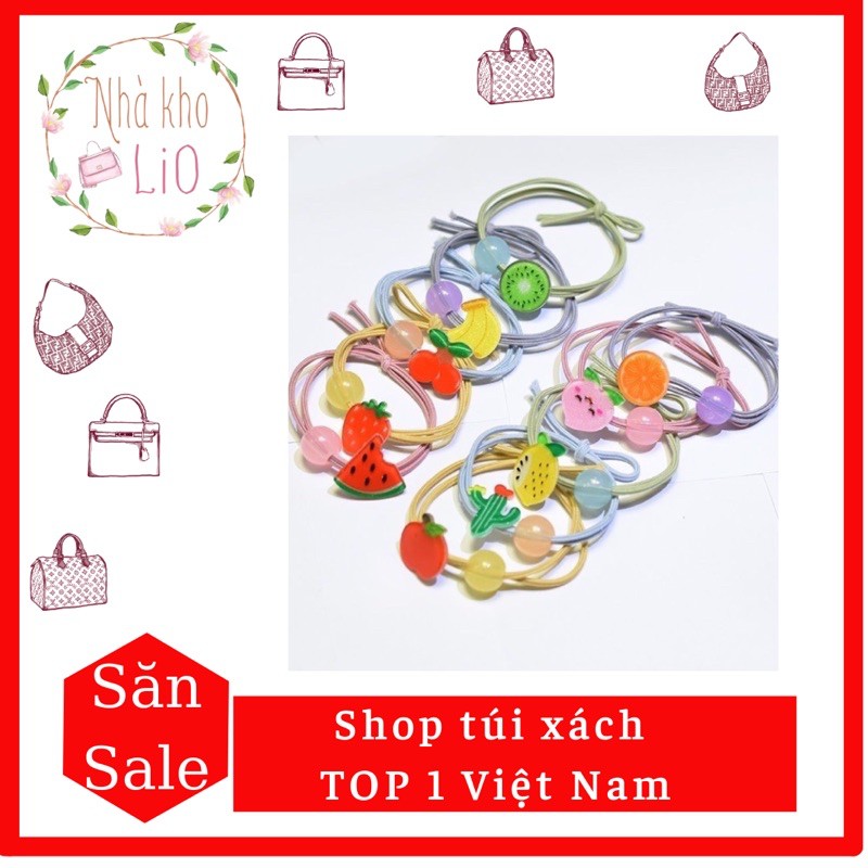 Dây cột tóc dễ thương
