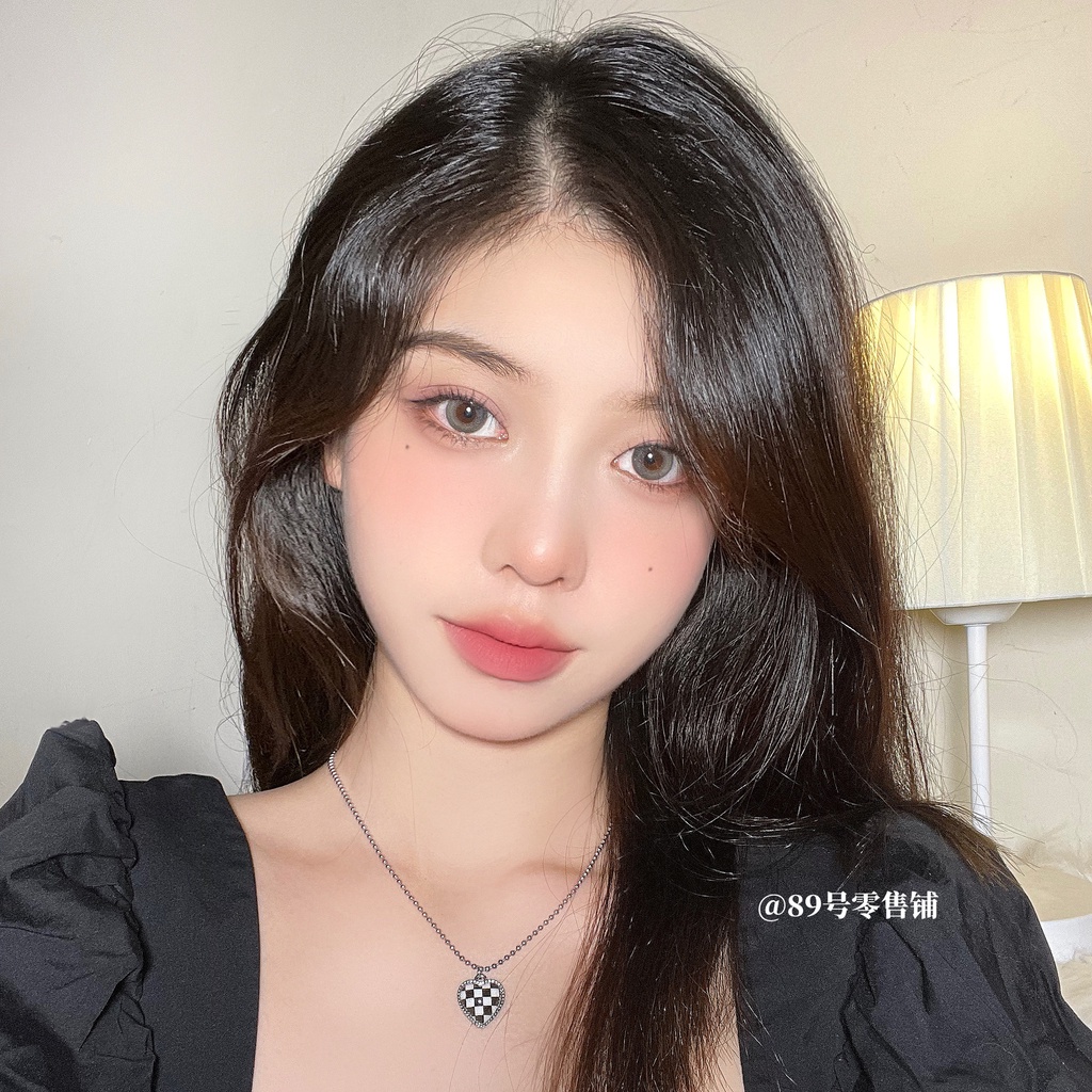 IF ME Vòng cổ mặt hình trái tim dễ thương thời trang cho nữ