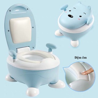 Bô vệ sinh cho bé loại cao cấp BB135 - Đa năng hình thú - Ngăn chứa tháo lắp vệ sinh dễ dàng (HATB04)