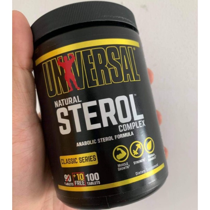 UNIVERSAL NUTRITION NATURAL STEROL COMPLEX HỖ TRỢ TĂNG CƠ NẠC VÀ TESTOSTERONE 100 VIÊN